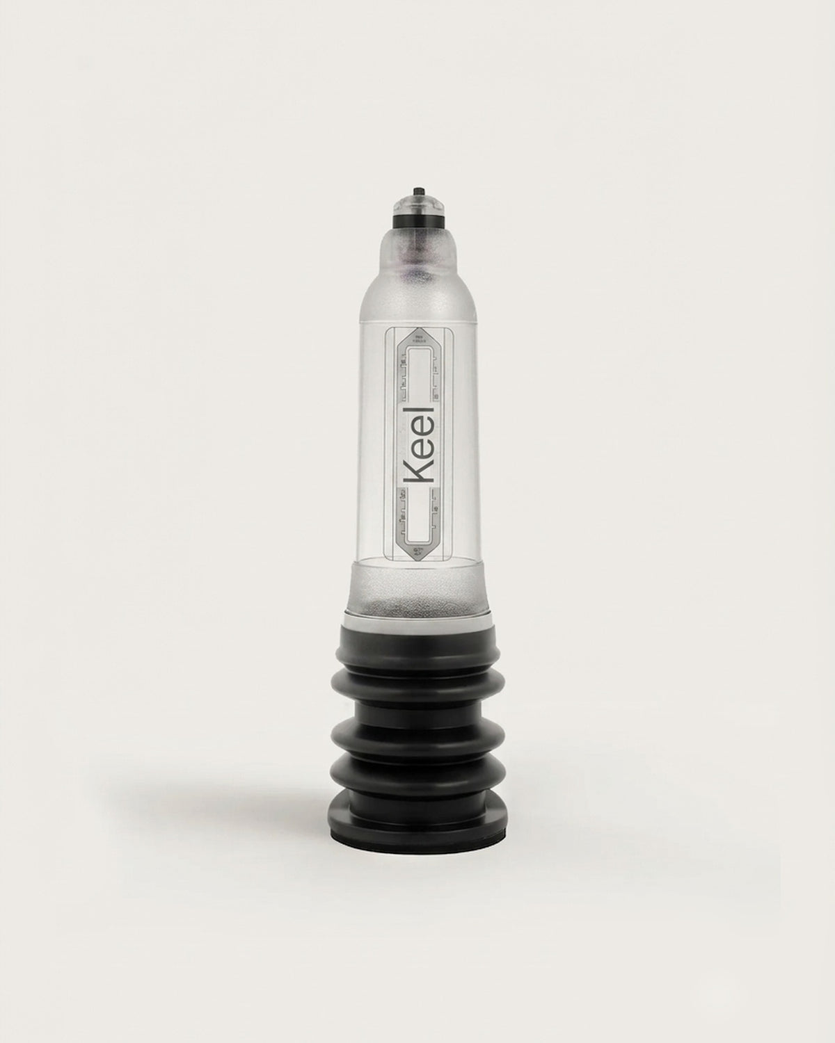 The KEEL Performance System standing upright on a plain white background